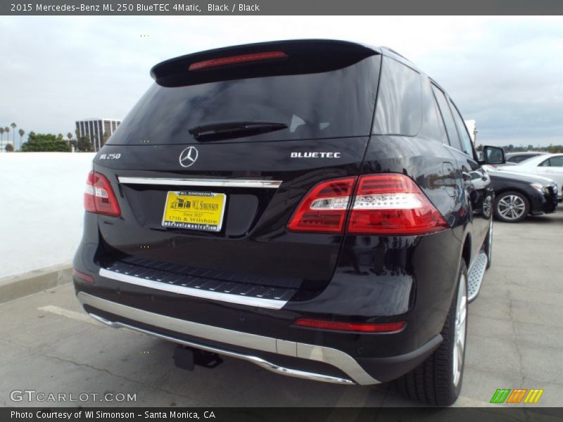 Black / Black 2015 Mercedes-Benz ML 250 BlueTEC 4Matic