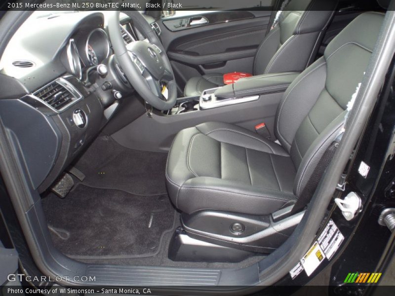 Black / Black 2015 Mercedes-Benz ML 250 BlueTEC 4Matic