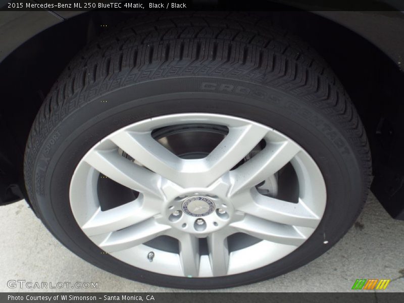 Black / Black 2015 Mercedes-Benz ML 250 BlueTEC 4Matic