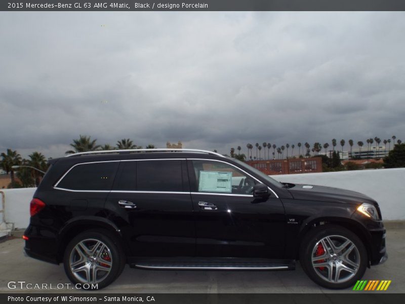 Black / designo Porcelain 2015 Mercedes-Benz GL 63 AMG 4Matic