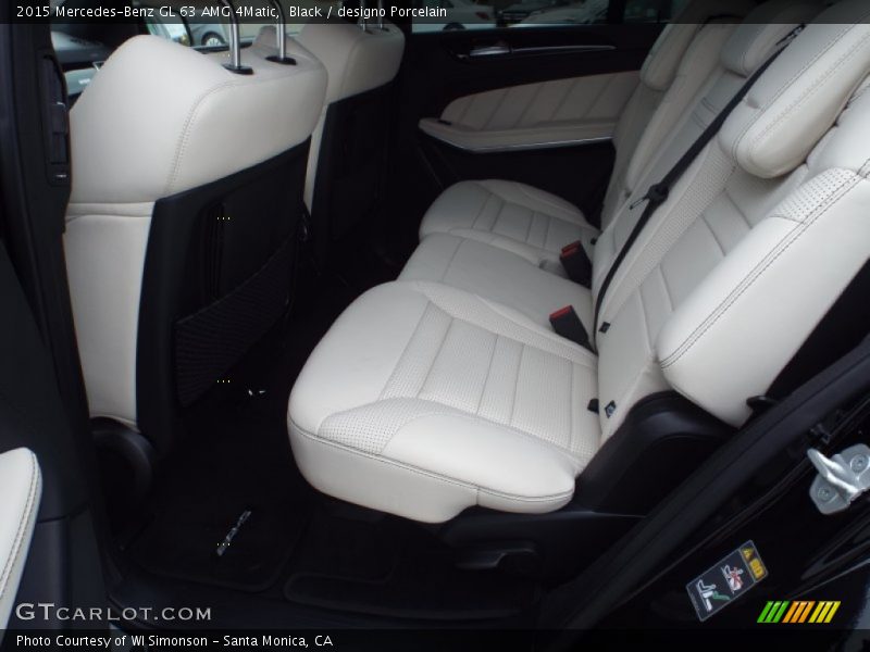 Rear Seat of 2015 GL 63 AMG 4Matic