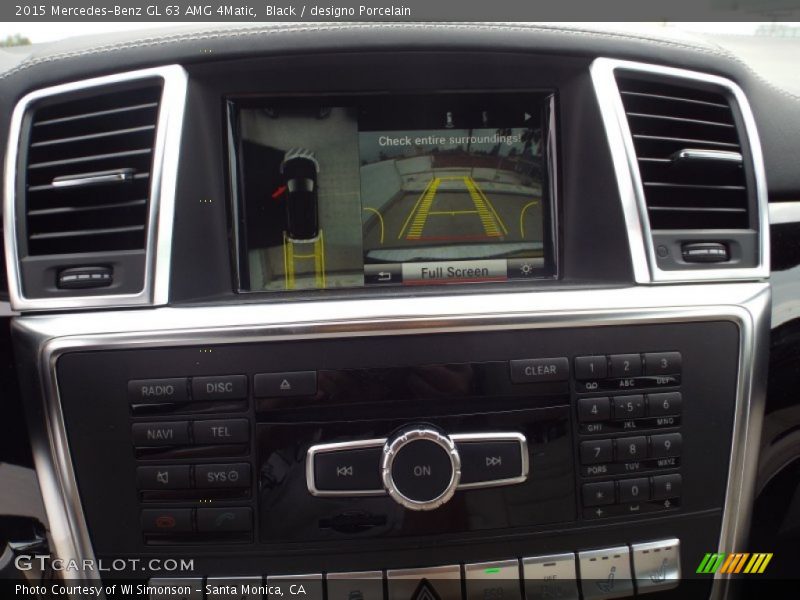 Black / designo Porcelain 2015 Mercedes-Benz GL 63 AMG 4Matic
