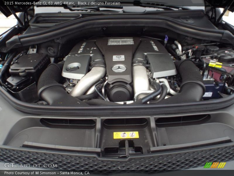  2015 GL 63 AMG 4Matic Engine - 5.5 Liter AMG DI biturbo DOHC 32-Valve VVT V8