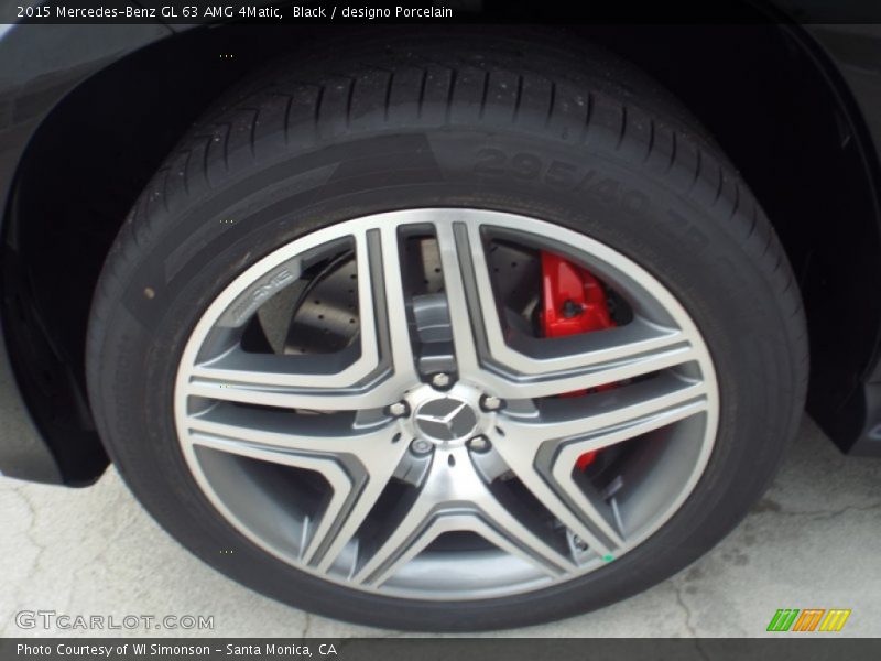 Black / designo Porcelain 2015 Mercedes-Benz GL 63 AMG 4Matic