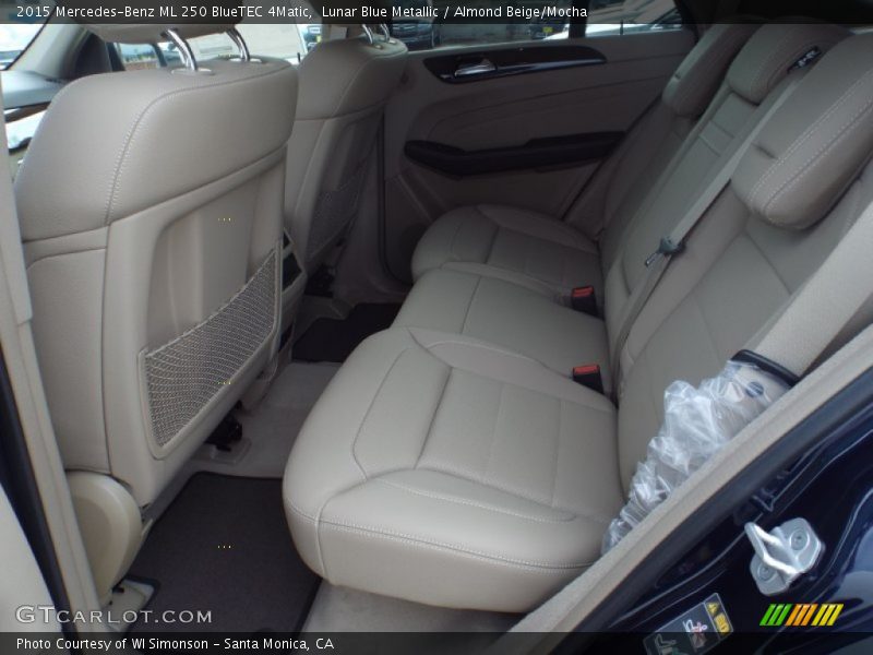 Lunar Blue Metallic / Almond Beige/Mocha 2015 Mercedes-Benz ML 250 BlueTEC 4Matic