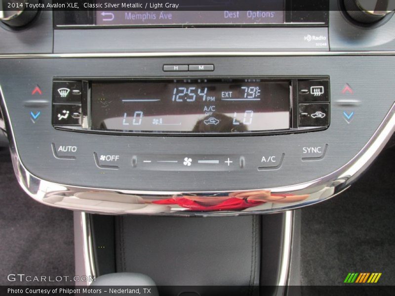 Classic Silver Metallic / Light Gray 2014 Toyota Avalon XLE
