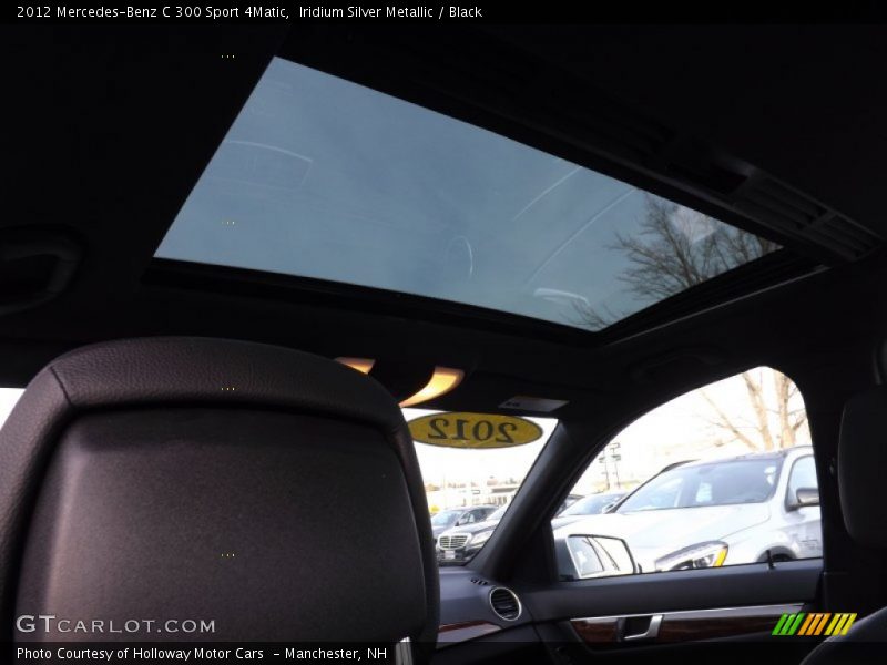Iridium Silver Metallic / Black 2012 Mercedes-Benz C 300 Sport 4Matic