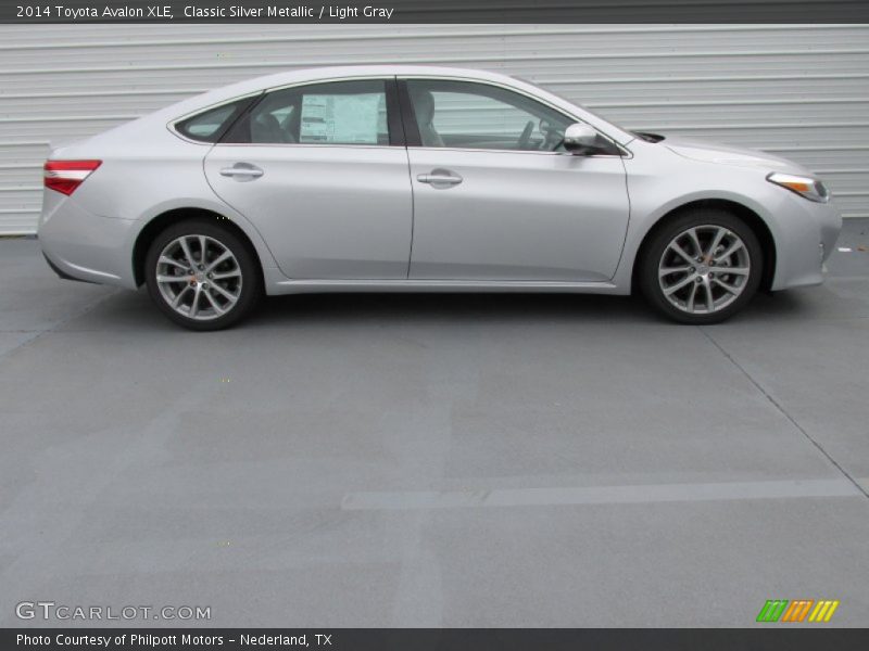 Classic Silver Metallic / Light Gray 2014 Toyota Avalon XLE