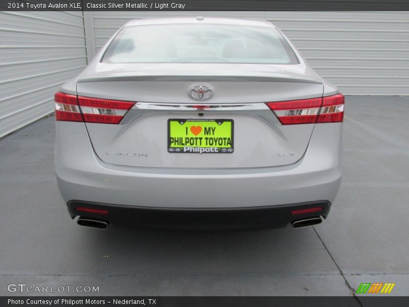 Classic Silver Metallic / Light Gray 2014 Toyota Avalon XLE