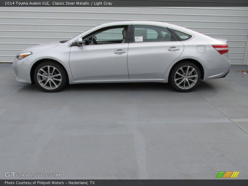 Classic Silver Metallic / Light Gray 2014 Toyota Avalon XLE