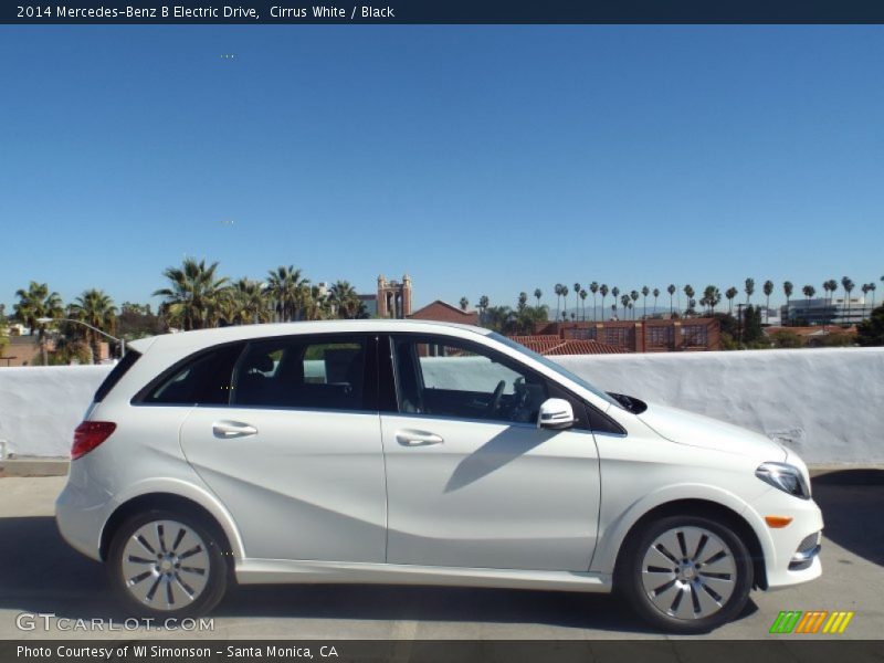 Cirrus White / Black 2014 Mercedes-Benz B Electric Drive