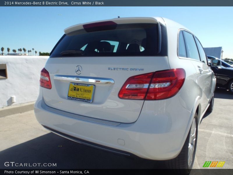 Cirrus White / Black 2014 Mercedes-Benz B Electric Drive