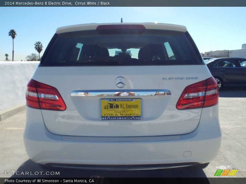Cirrus White / Black 2014 Mercedes-Benz B Electric Drive