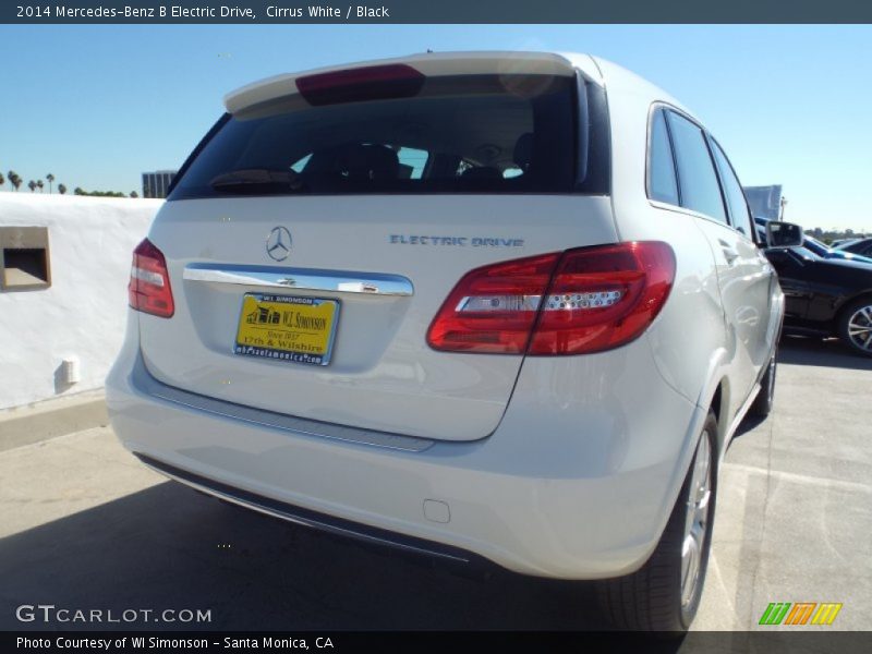 Cirrus White / Black 2014 Mercedes-Benz B Electric Drive