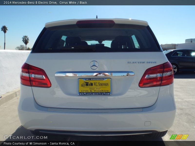 Cirrus White / Black 2014 Mercedes-Benz B Electric Drive