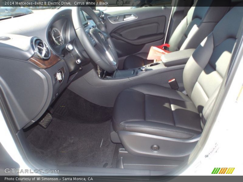 Cirrus White / Black 2014 Mercedes-Benz B Electric Drive