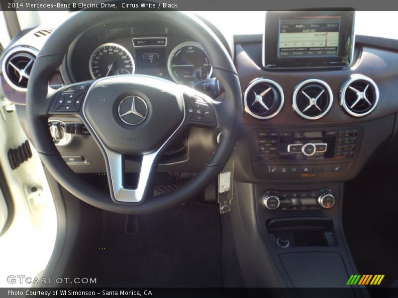 Cirrus White / Black 2014 Mercedes-Benz B Electric Drive