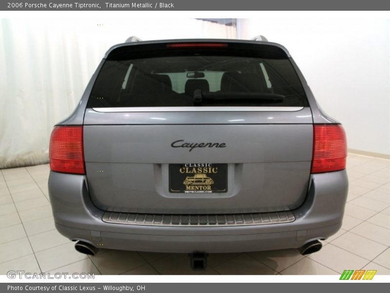 Titanium Metallic / Black 2006 Porsche Cayenne Tiptronic