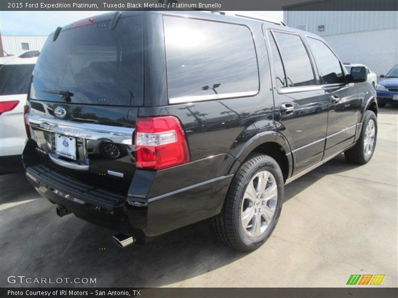 Tuxedo Black Metallic / Platinum Brunello 2015 Ford Expedition Platinum