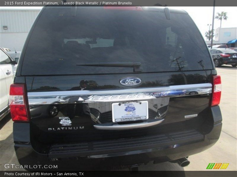 Tuxedo Black Metallic / Platinum Brunello 2015 Ford Expedition Platinum