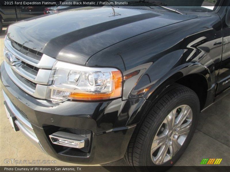 Tuxedo Black Metallic / Platinum Brunello 2015 Ford Expedition Platinum