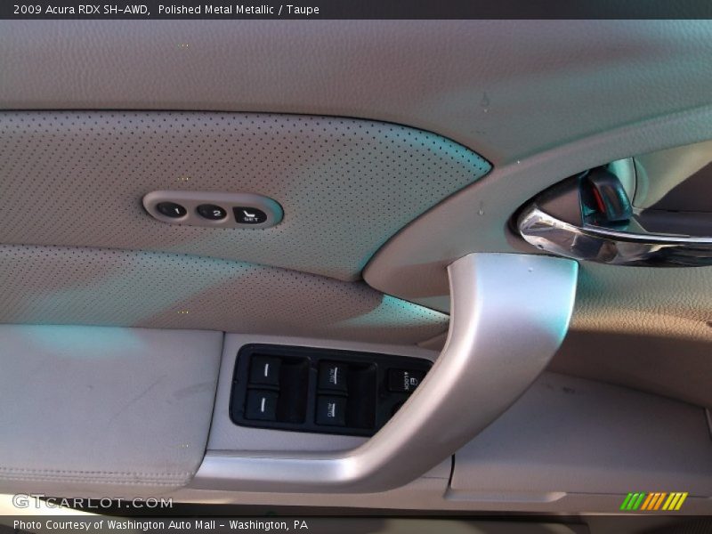 Polished Metal Metallic / Taupe 2009 Acura RDX SH-AWD