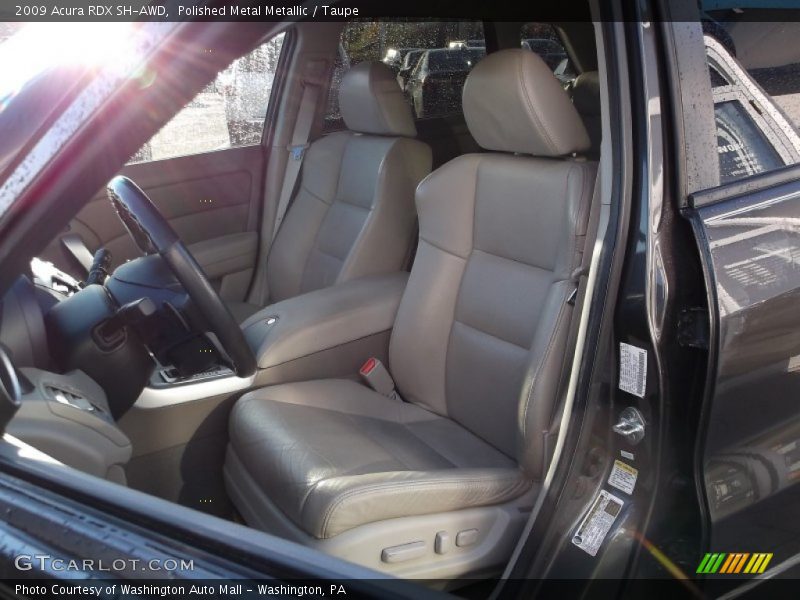 Polished Metal Metallic / Taupe 2009 Acura RDX SH-AWD