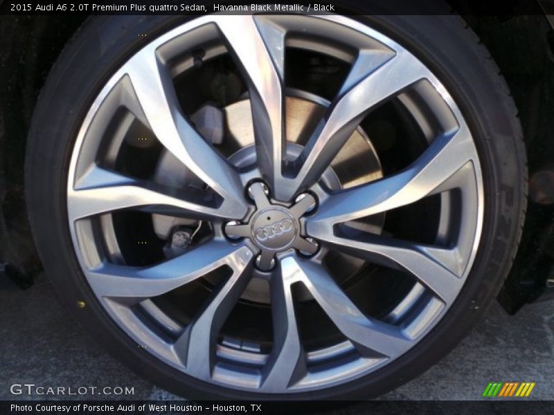 Havanna Black Metallic / Black 2015 Audi A6 2.0T Premium Plus quattro Sedan