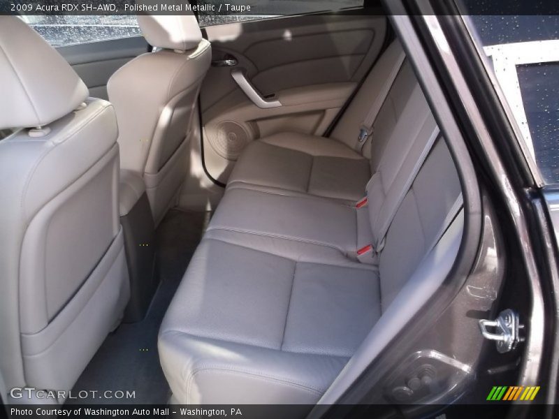 Polished Metal Metallic / Taupe 2009 Acura RDX SH-AWD