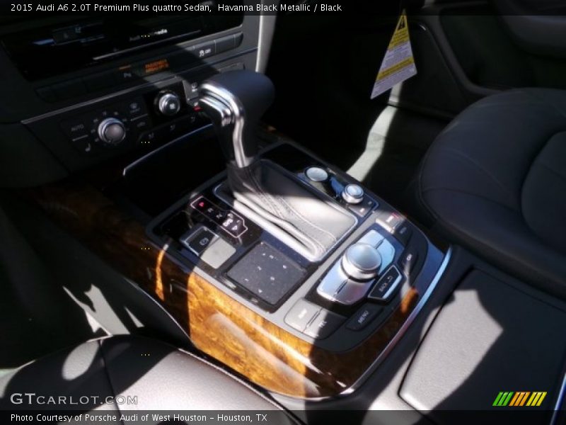 Havanna Black Metallic / Black 2015 Audi A6 2.0T Premium Plus quattro Sedan