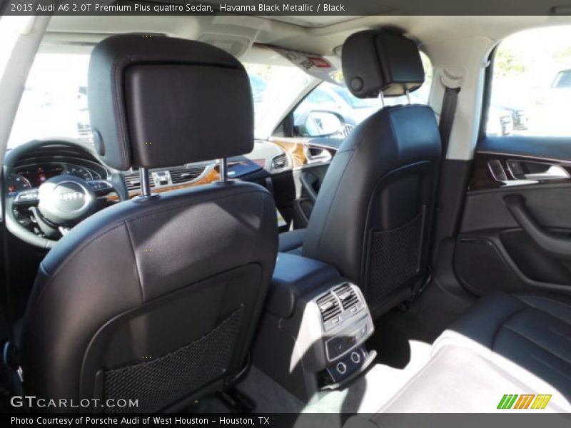 Havanna Black Metallic / Black 2015 Audi A6 2.0T Premium Plus quattro Sedan