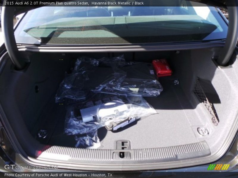 Havanna Black Metallic / Black 2015 Audi A6 2.0T Premium Plus quattro Sedan
