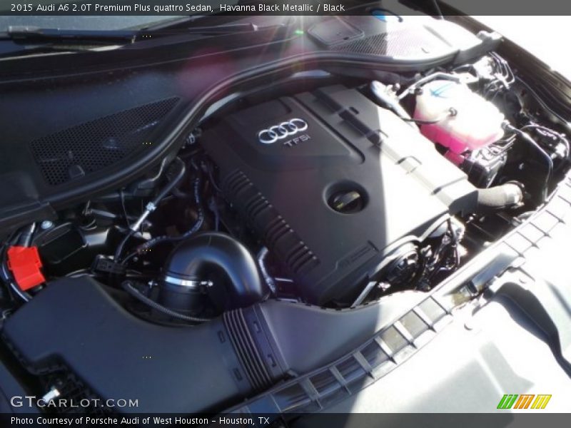 Havanna Black Metallic / Black 2015 Audi A6 2.0T Premium Plus quattro Sedan