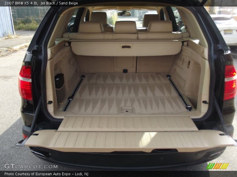 Jet Black / Sand Beige 2007 BMW X5 4.8i