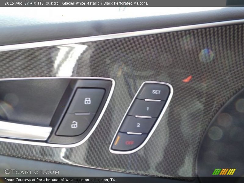 Glacier White Metallic / Black Perforated Valcona 2015 Audi S7 4.0 TFSI quattro