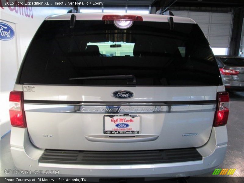 Ingot Silver Metallic / Ebony 2015 Ford Expedition XLT
