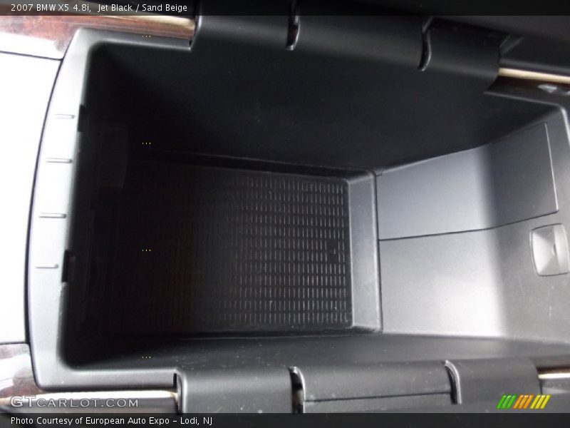 Jet Black / Sand Beige 2007 BMW X5 4.8i