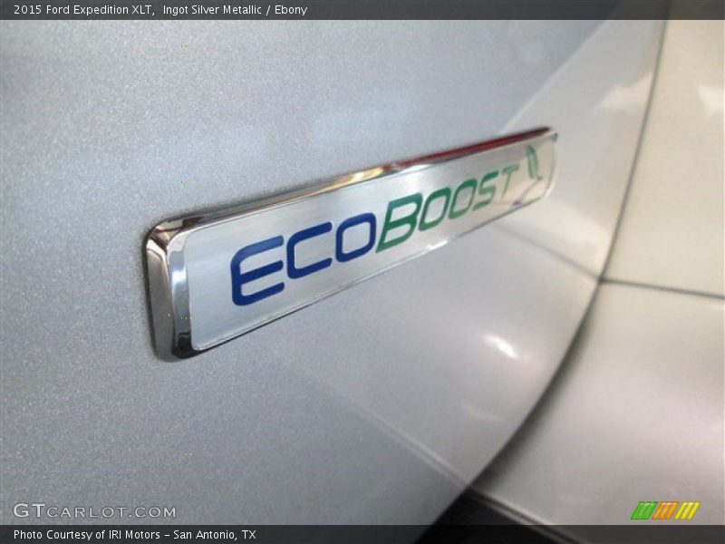 Ingot Silver Metallic / Ebony 2015 Ford Expedition XLT