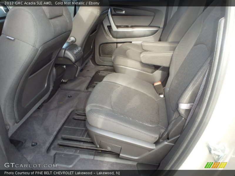 Gold Mist Metallic / Ebony 2012 GMC Acadia SLE AWD