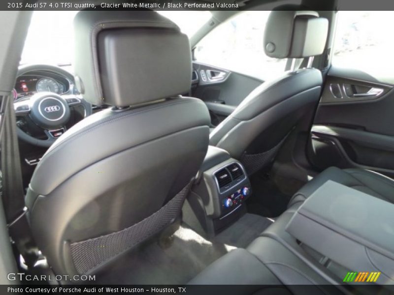 Glacier White Metallic / Black Perforated Valcona 2015 Audi S7 4.0 TFSI quattro