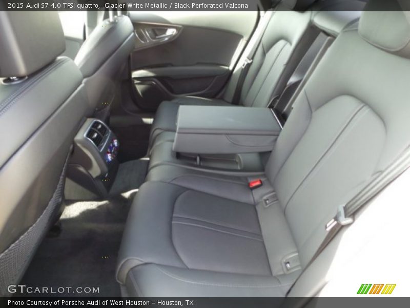 Glacier White Metallic / Black Perforated Valcona 2015 Audi S7 4.0 TFSI quattro