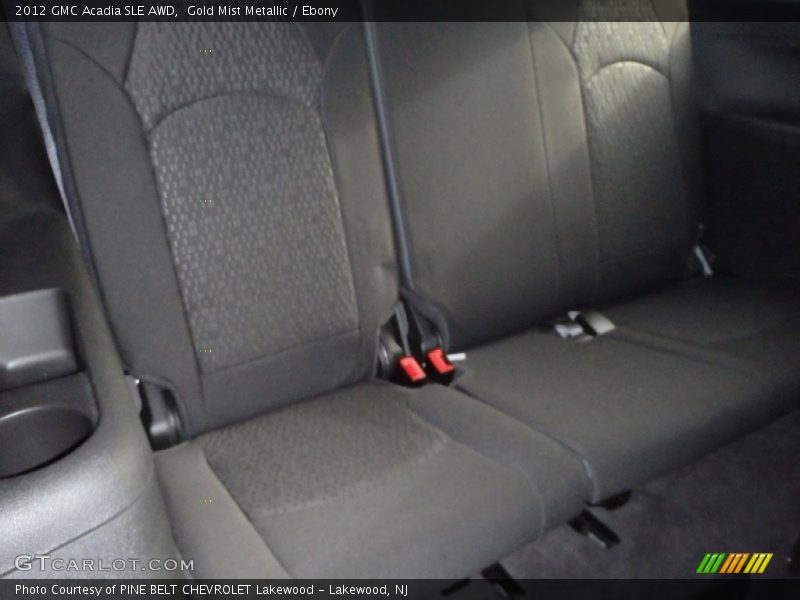 Gold Mist Metallic / Ebony 2012 GMC Acadia SLE AWD