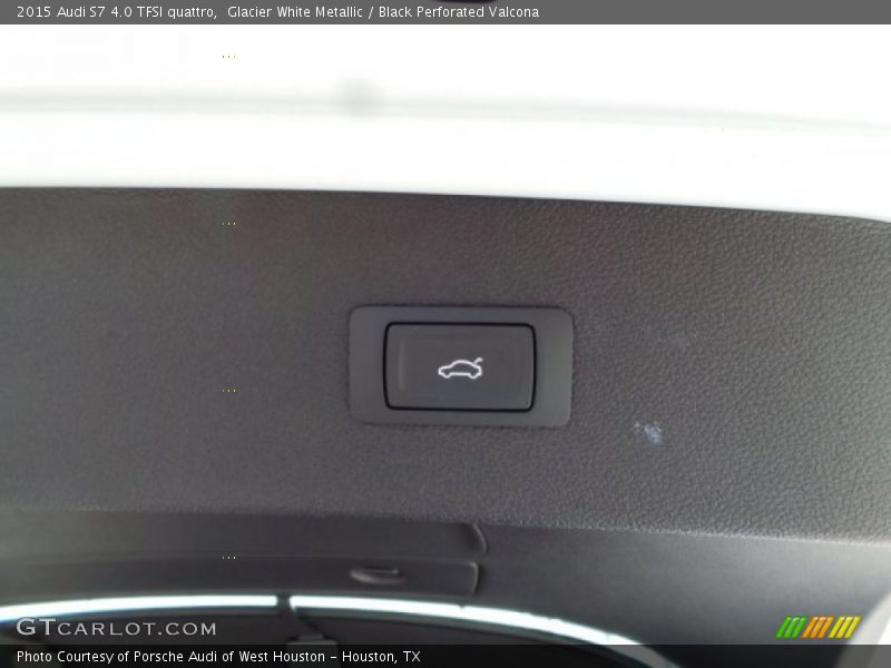 Glacier White Metallic / Black Perforated Valcona 2015 Audi S7 4.0 TFSI quattro