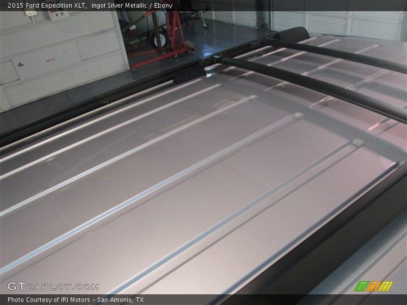 Ingot Silver Metallic / Ebony 2015 Ford Expedition XLT
