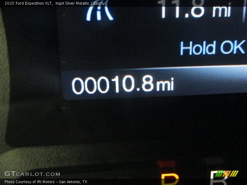 Ingot Silver Metallic / Ebony 2015 Ford Expedition XLT