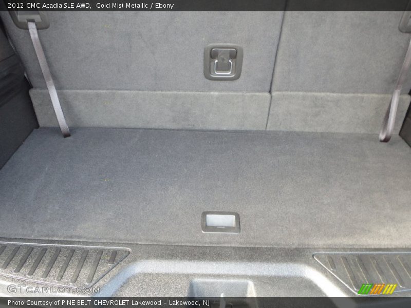 Gold Mist Metallic / Ebony 2012 GMC Acadia SLE AWD