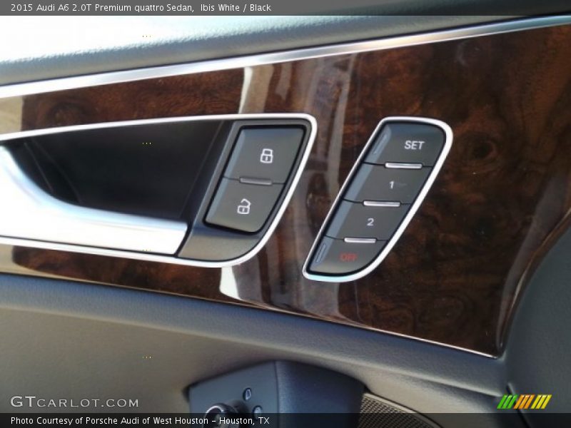 Ibis White / Black 2015 Audi A6 2.0T Premium quattro Sedan