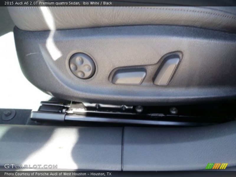 Ibis White / Black 2015 Audi A6 2.0T Premium quattro Sedan