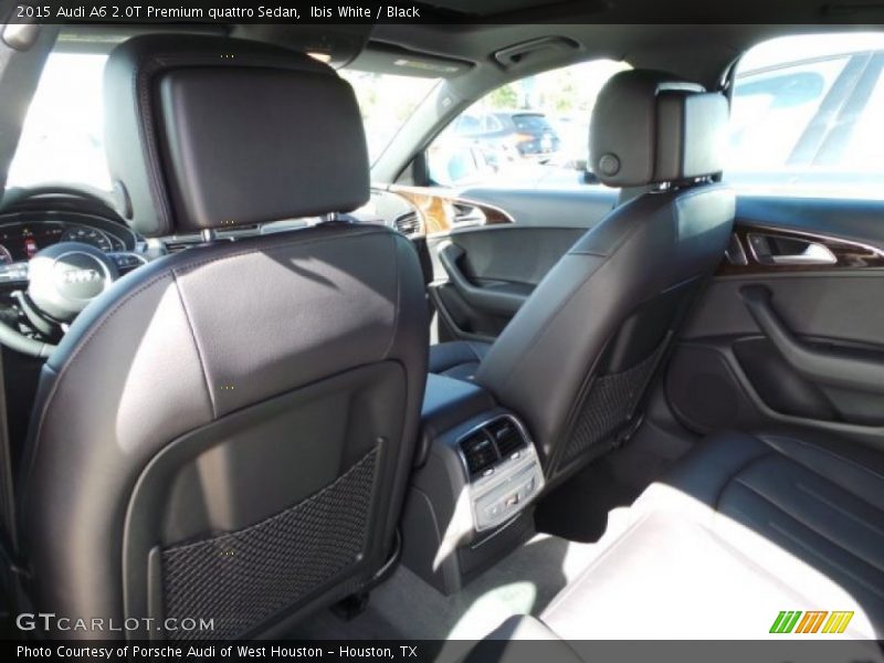 Ibis White / Black 2015 Audi A6 2.0T Premium quattro Sedan
