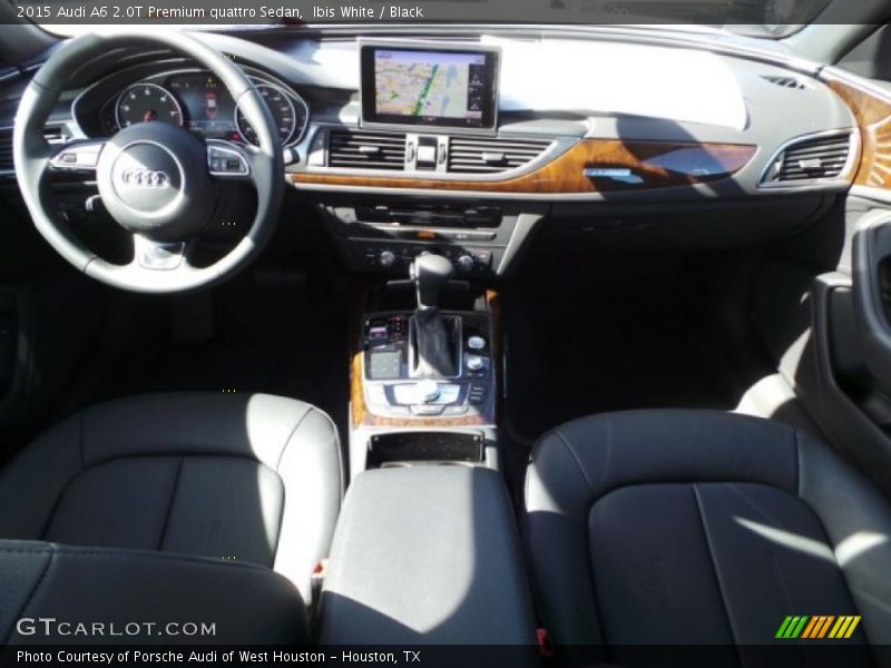 Ibis White / Black 2015 Audi A6 2.0T Premium quattro Sedan